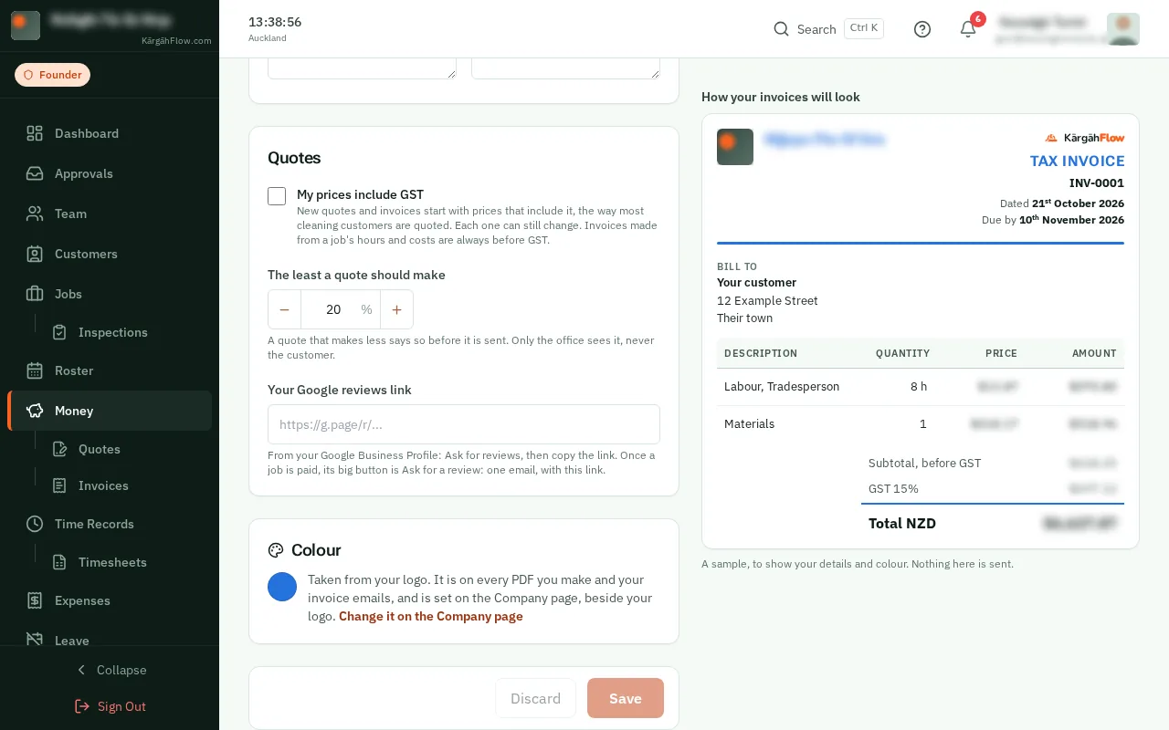 Add your reviews link, once