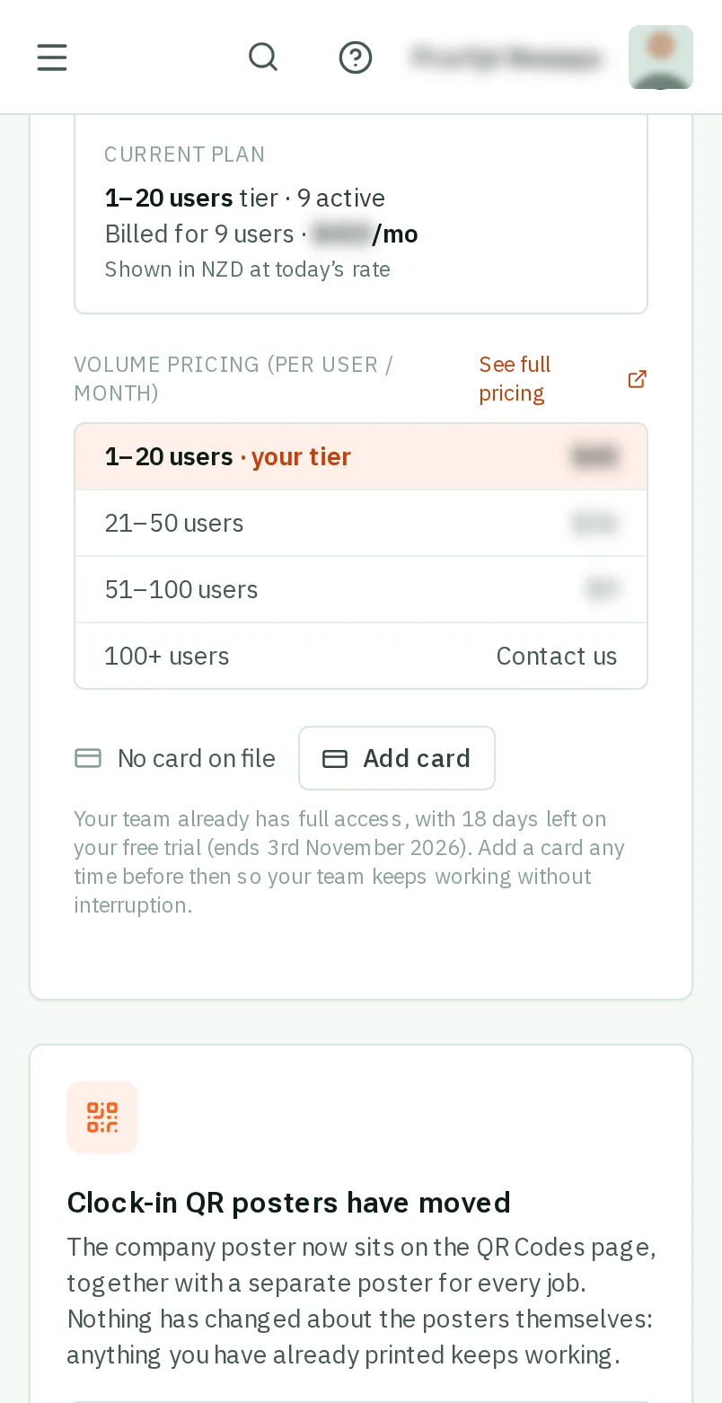 Tap Add card