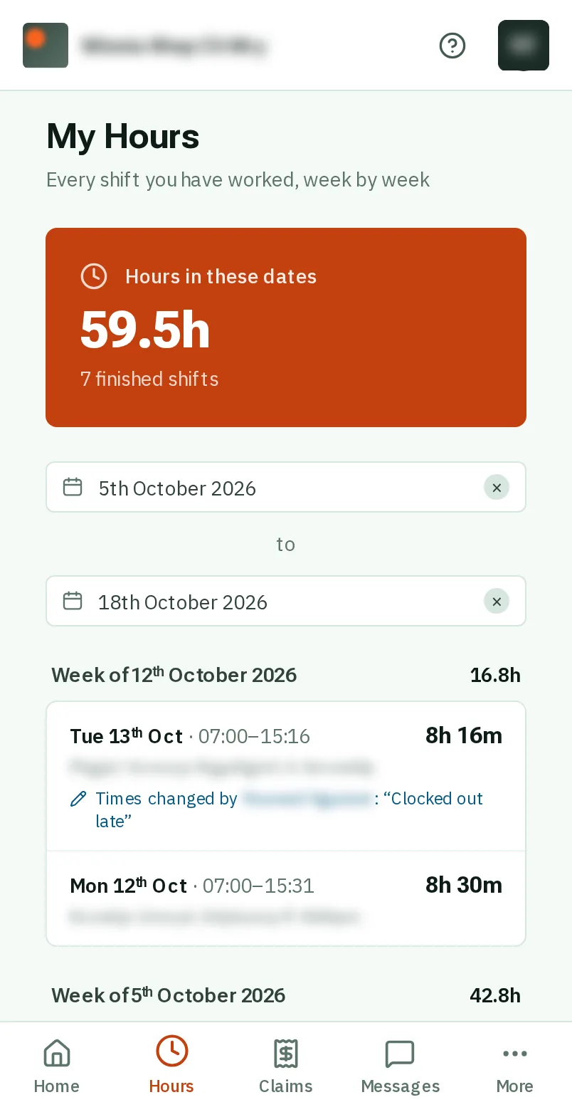 Look at other days