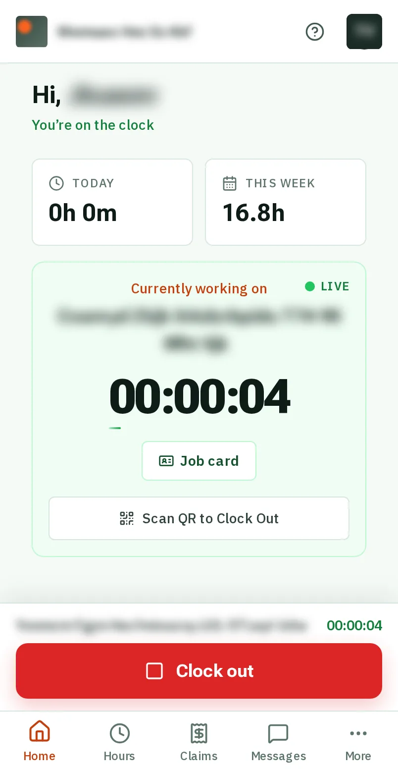 The timer keeps going