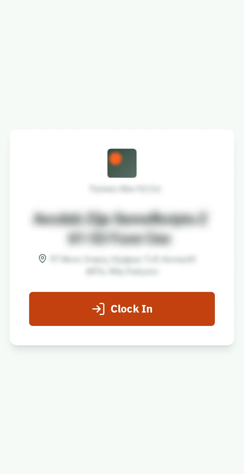 Tap Clock In