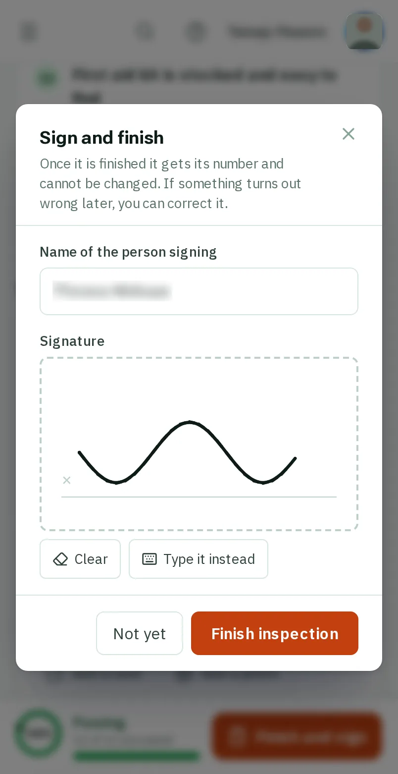 Sign it