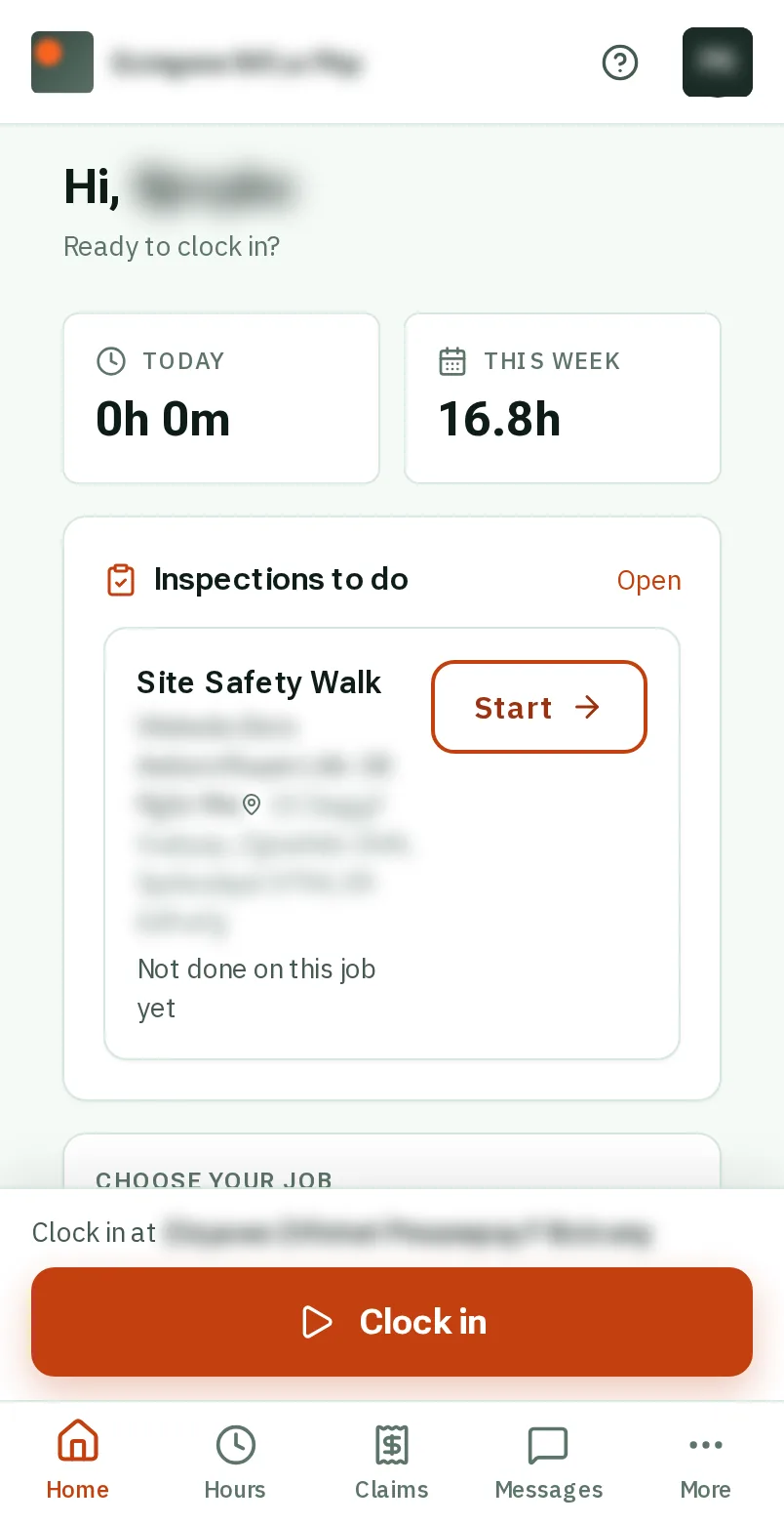 Open your inspections