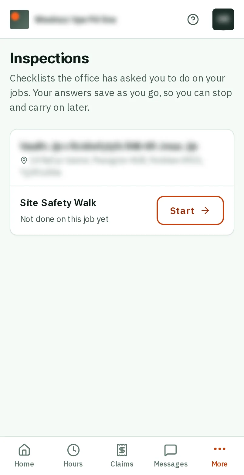 Tap Start