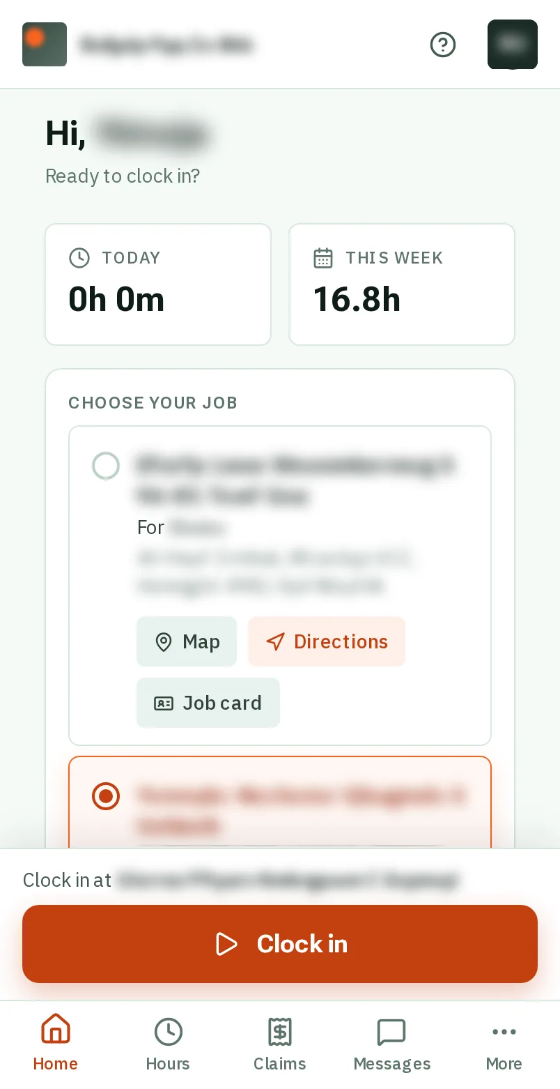 Find your way around: the screen on a phone