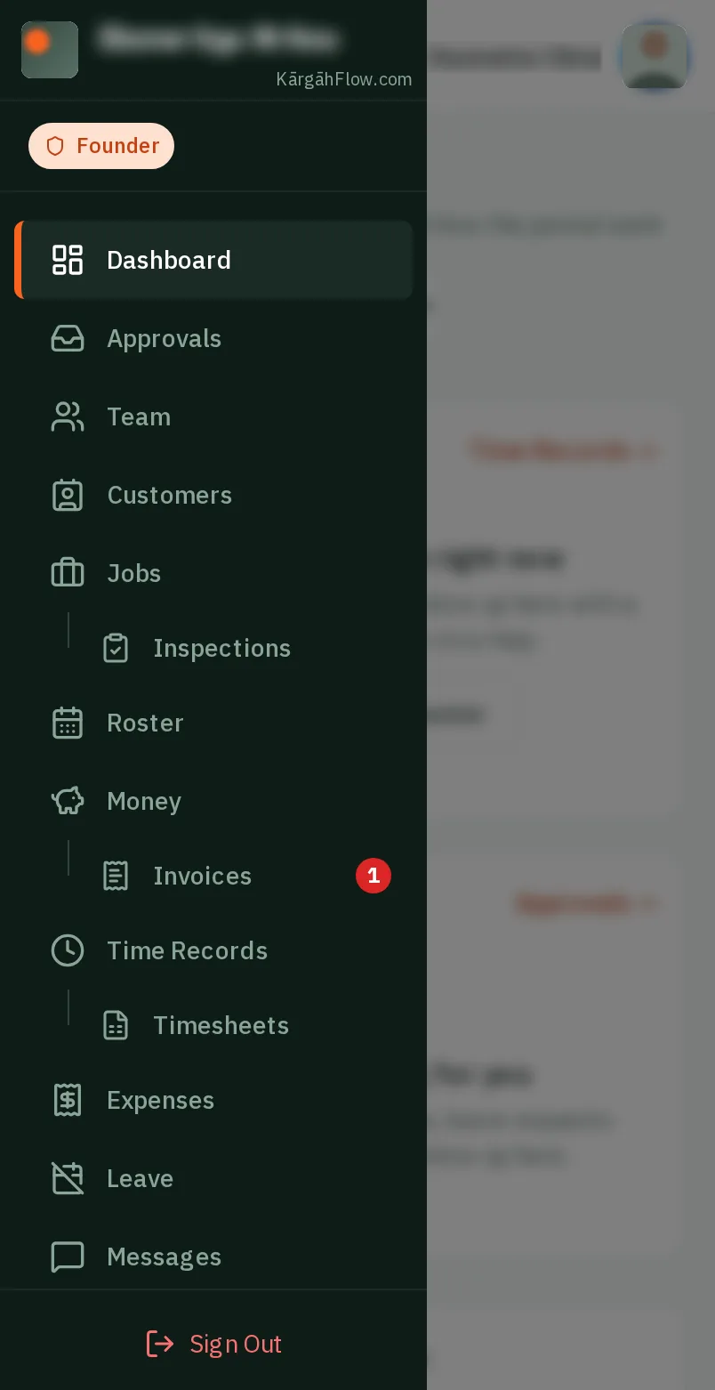 Open Invoices