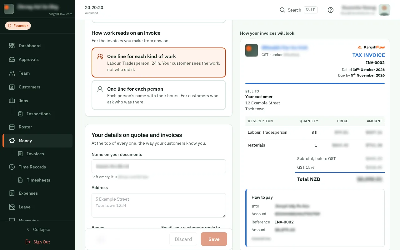Your details