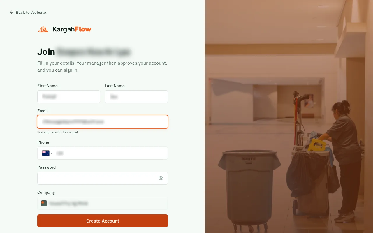 Type your email