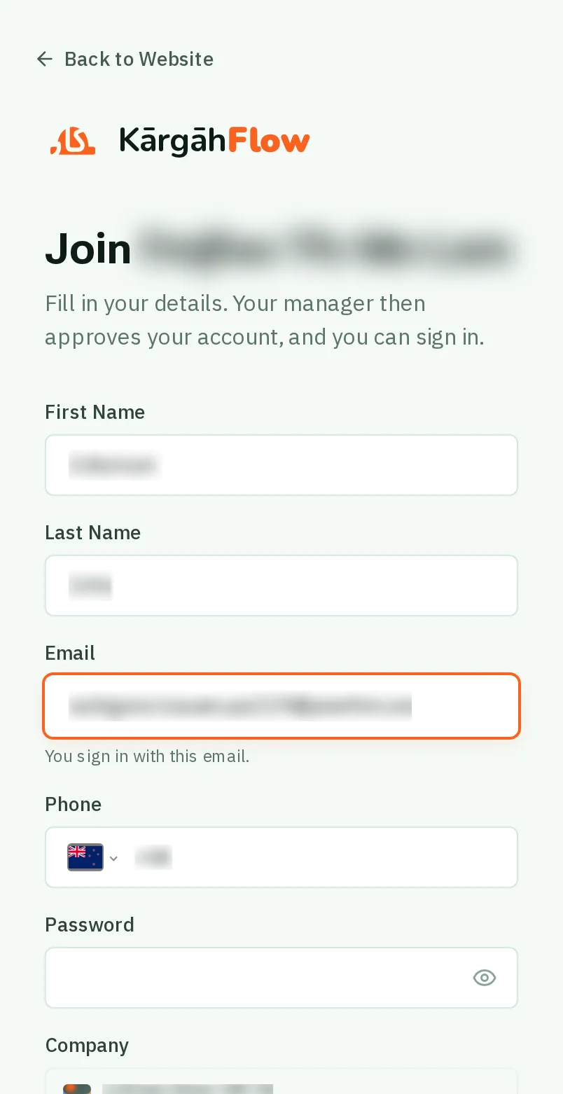 Type your email