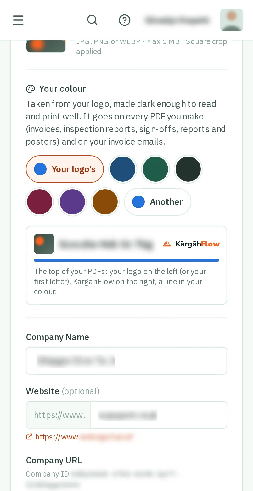 See the top of your PDFs