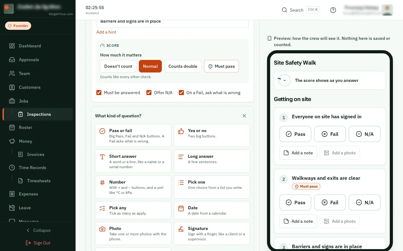 Add your own questions