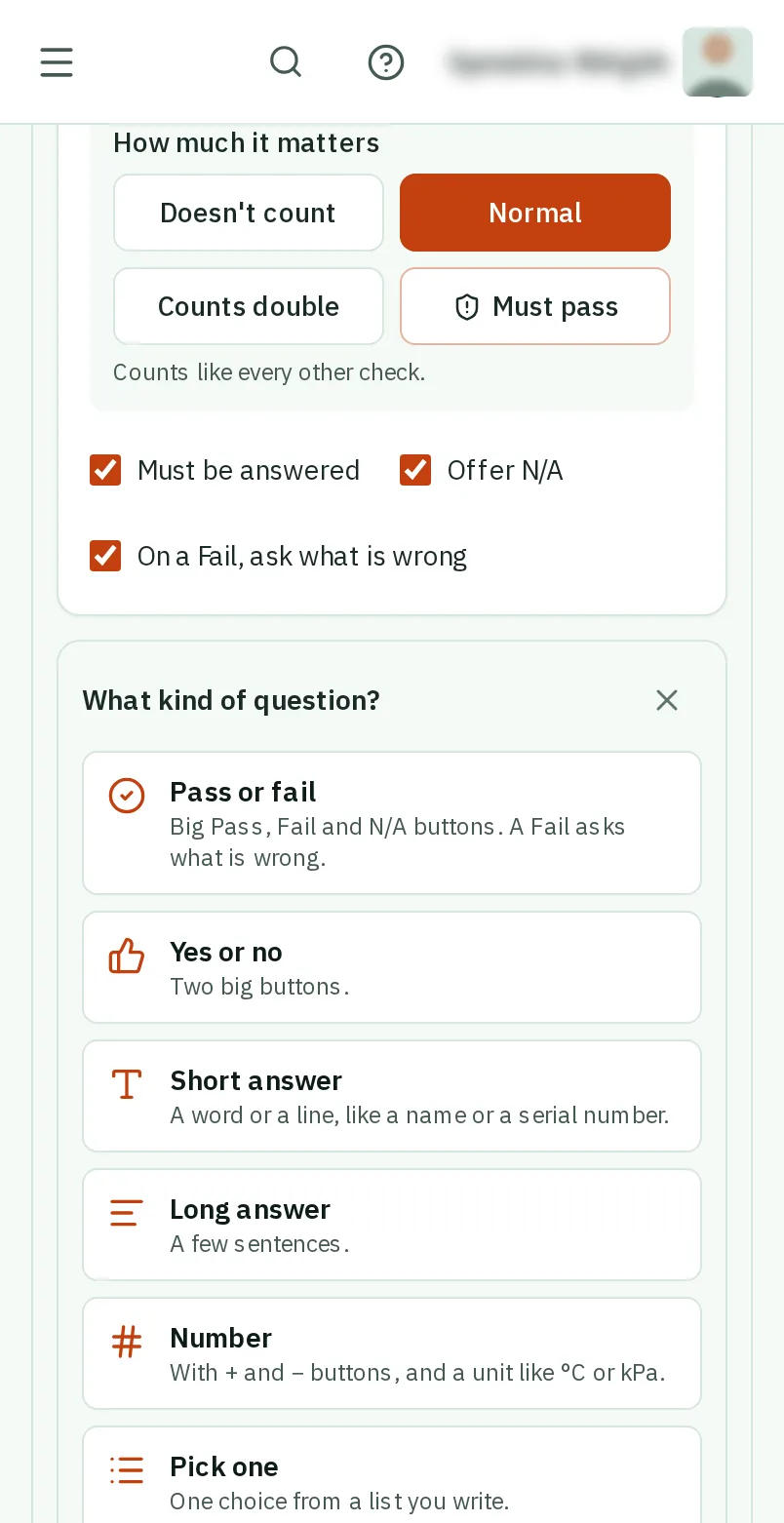 Add your own questions