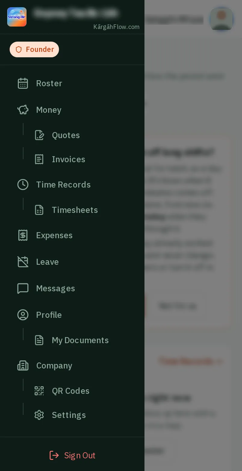 Open Settings