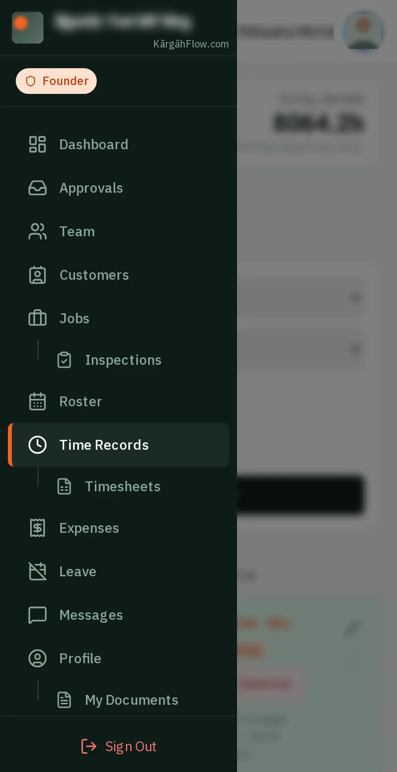 Open Dashboard