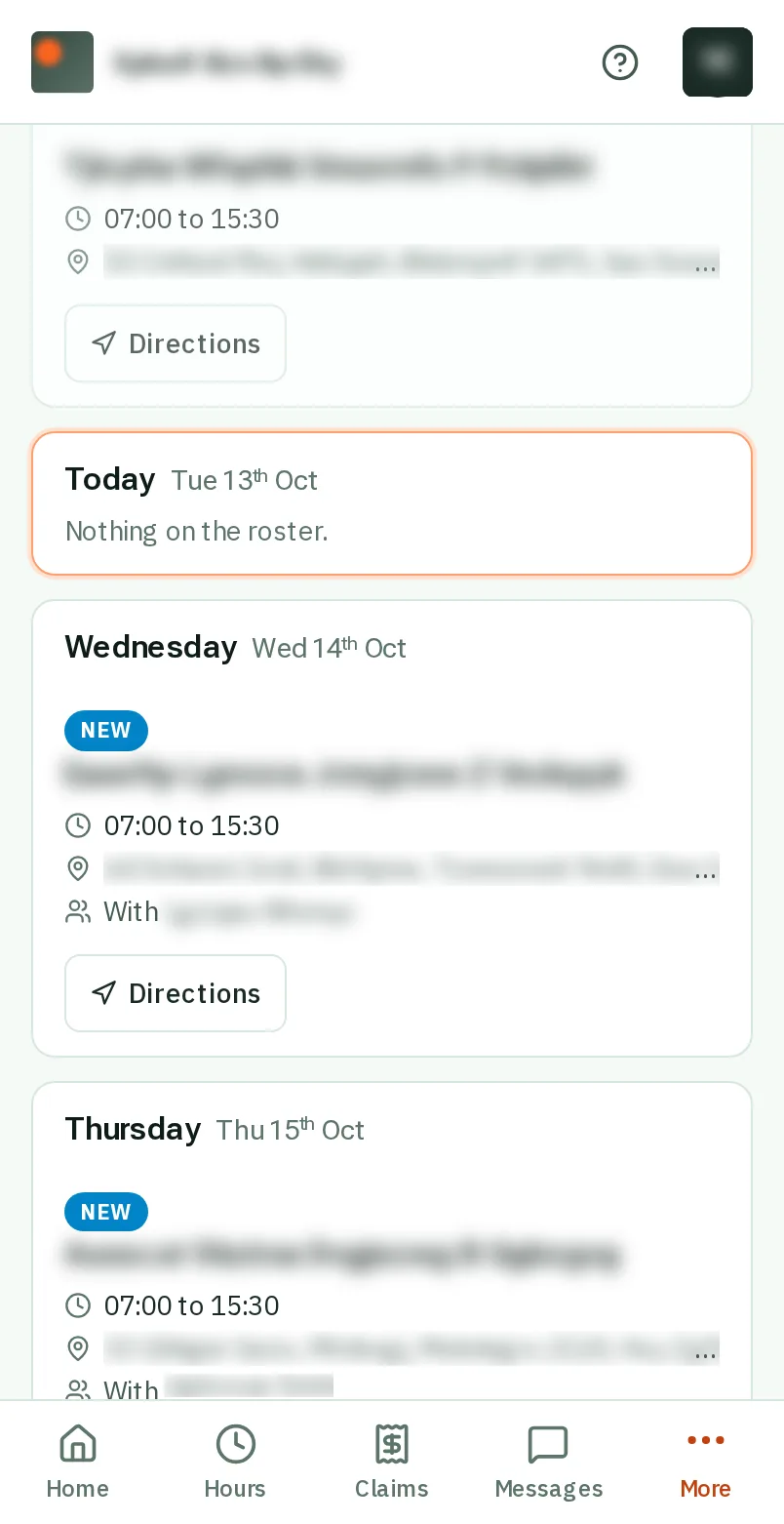 Read where and when