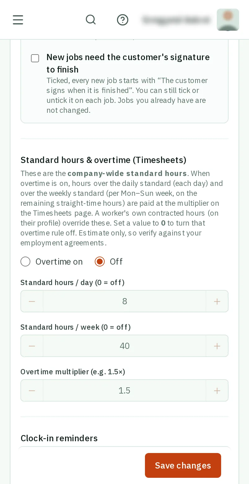 Overtime