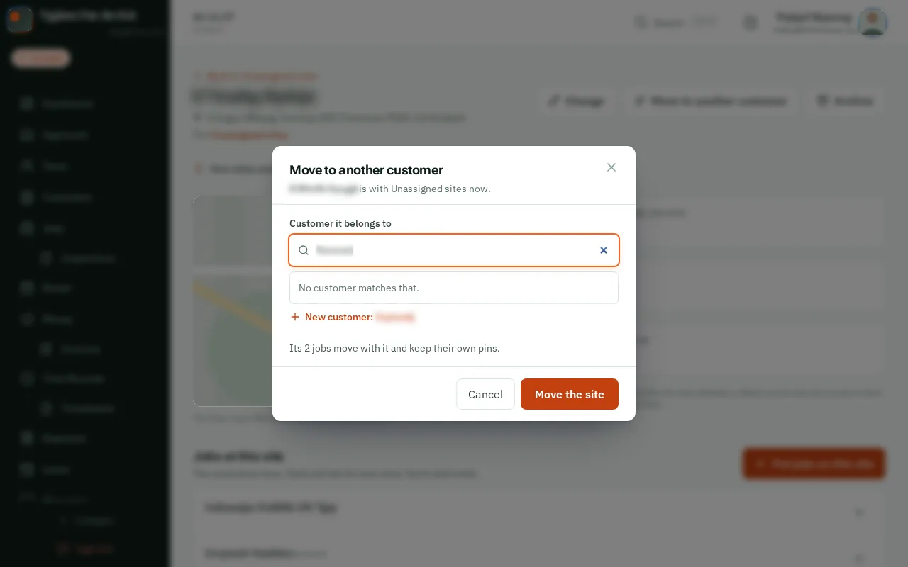 Choose its customer
