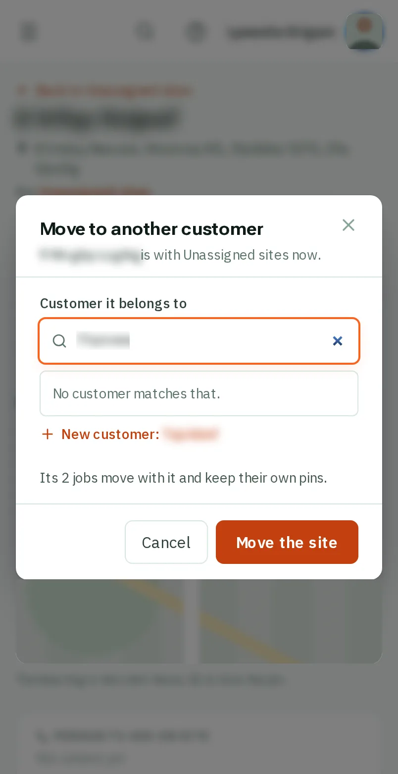 Choose its customer